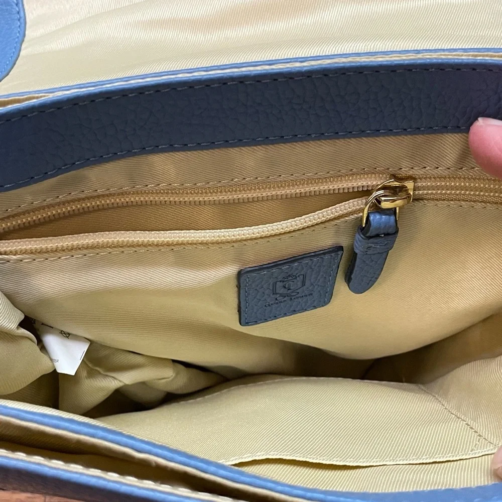 Corder London Leather Saddle Bag Purse - Picture 12 of 14